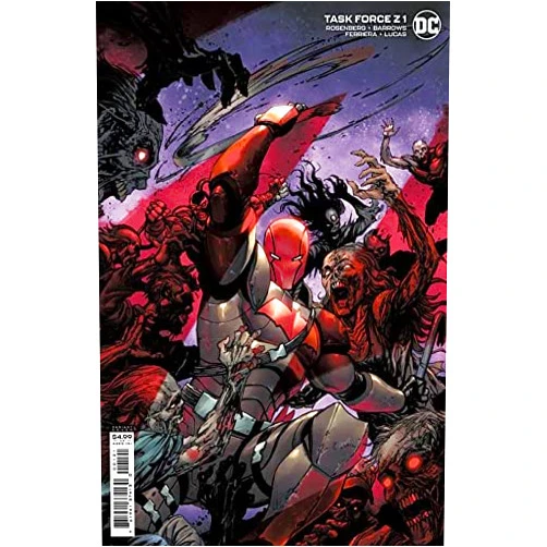 DC Comics TASK FORCE Z #1 CVR B TYLER KIRKHAM CARD STOCK VAR