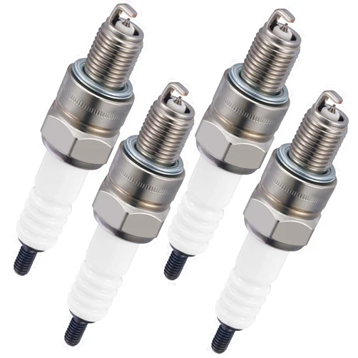 BDFHYK 2983 Iridium Spark Plugs Compatible with Aston Martin DB2-4 1953-1955, DB2 1950-1953, DB3 1951-1952 2.6L L6 Replacement for CR6HSA Set of 4