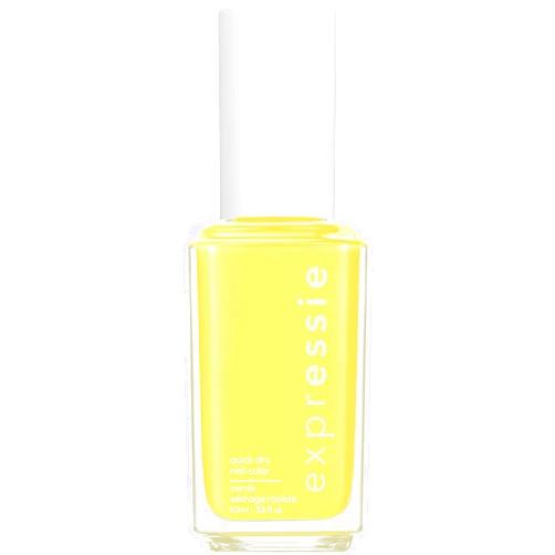 essie expressie Quick-Dry Nail Polish, 8-Free Vegan, Sk8 with Destiny, Vibrant Yellow, Curbside Pick Me Up, 0.33 Ounce