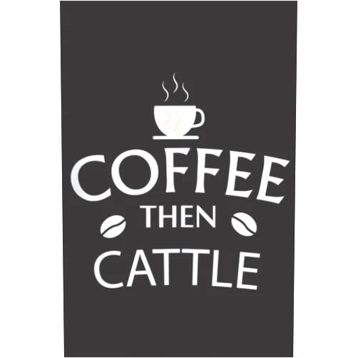 By Ted Mitchell (Author) Funny Cow Farmer Gift Coffee Then Cattle Lady Men Women Kid Nice: Lined Journal Notebook To Do Schedule, Medium 6x9 Inches, 100 Pages, Printed Cover
