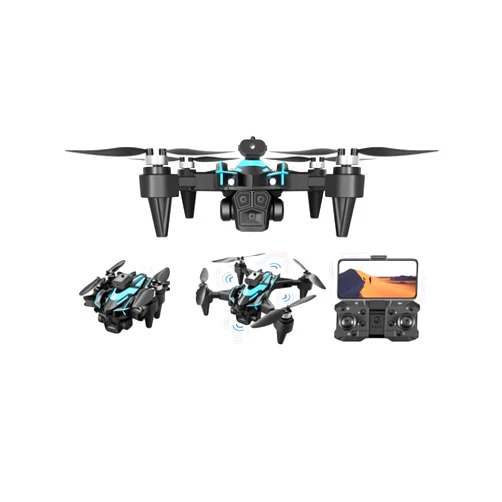 Waillynice- K12 MAX Mini Drone 4k Profesional HD Camera Obstacle Avoidance Aerial Photography Brushless Motor Foldable Quadcopter Toys (Three 8K Camera)
