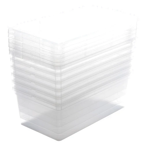 Simplify Storage Bins with Lids | Dimensions: 13.23