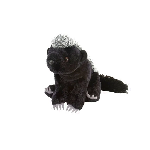 Wild Republic Honey Badger Plush, Stuffed Animal, Plush Toy, Gifts for Kids, Cuddlekins 12 Inches