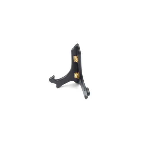 Fox Run Black Plate Stand, 6-Inch, Wood