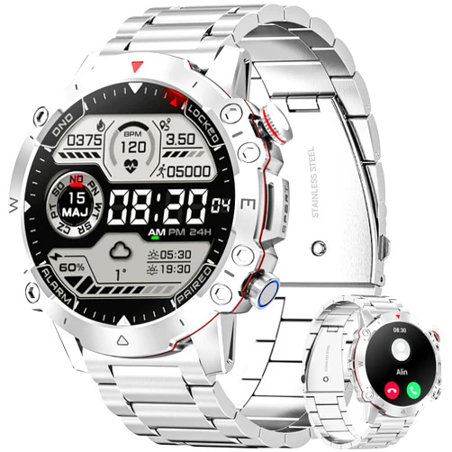 3Cloudge Smart Watch for Men Answer/Make Call, 1,53