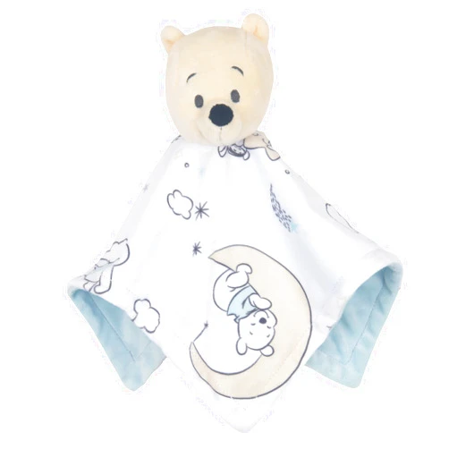 Lambs & Ivy Disney Baby Cozy Friends Winnie The Pooh Security Blanket/Lovey