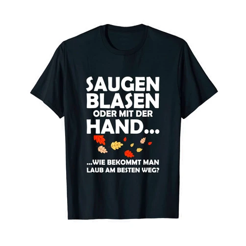 Lustiges Gärtner Laub Perverse Sprüche Geschenk Suck bubbles or with your hand, funny gardener gift T-Shirt