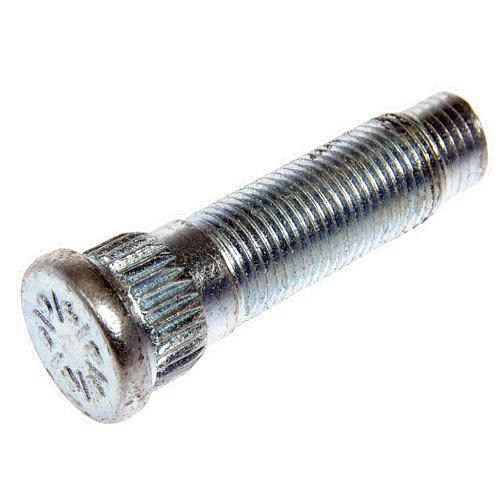 Dorman 610-368 1/2-20 Serrated Wheel Stud - 0.627 in. Knurl, 1-31/32 in. Length Compatible with Select Models, 10 Pack