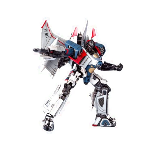 MTLAKEMOTOR Transformers Blitzwing Figure Model Kit – Phantom II Fighter Easy to Assemble 3D Articulated Action Figure Pre Painted Collectible Series Toys Hobby 08101