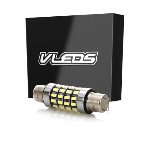 VLEDS 1pc 280lm 6000K White 561 360° Long Life 48 LED Festoon Bulb