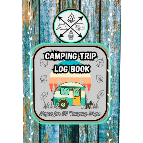 Kirklin D. Barron Camping Trip Log Book: 100 Page Sets - For Up To 50 Camping Trips!)