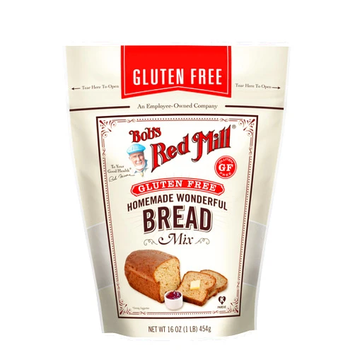 Bob's Red Mill Gluten Free Homemade Wonderful Bread Mix, 16-ounce (Pack of 4)