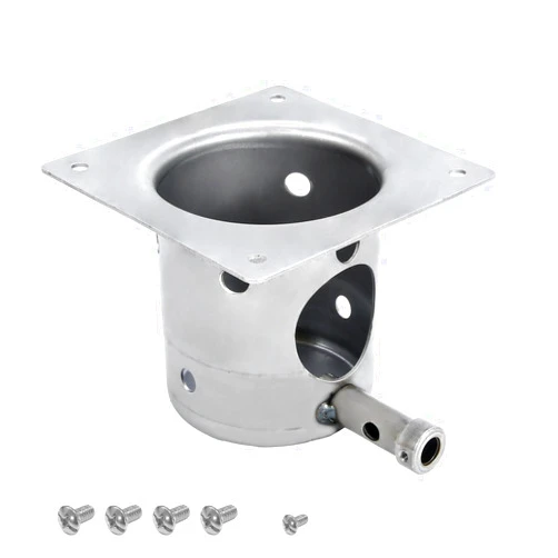 GasSaf Stainless Steel Fire Burn Pot Replacement for Traeger and Pit Boss Pellet Grills with Screws