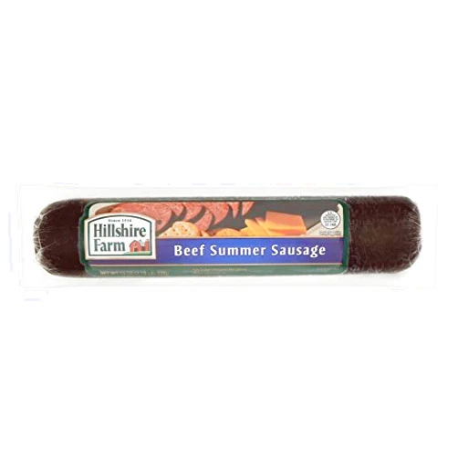 Hillshire Farm Beef Summer Sausage, 19 oz. (1.18 lb), 2 Pack