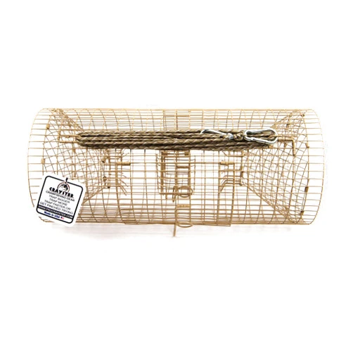 Crayster Stream Cylinder Crawfish Trap, tan or pink