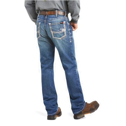 Ariat Men's FR M4 Relaxed Ridgeline Boot Cut Jean