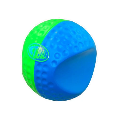 GolfTrainingAids Impact Ball - Golf Swing Trainer Aid - Medium (Blue/Green) - Perfect Your Golf Swing and Lower Your Scores!