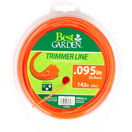 Shakespeare Mono Best Garden 0.095 in. x 142 Ft. 7-Point Trimmer Line - 1 Each