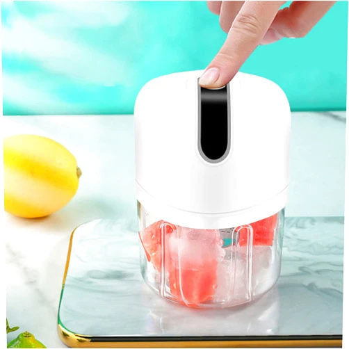 PALUCI Ice Crusher, Shaved Ice Machine, Ice Shaver, Small Electric Ice Crusher, Shaved Ice Machine for Home, Portable Ice Crusher, Suitable for Home, Restaurants, Cafes, Bars