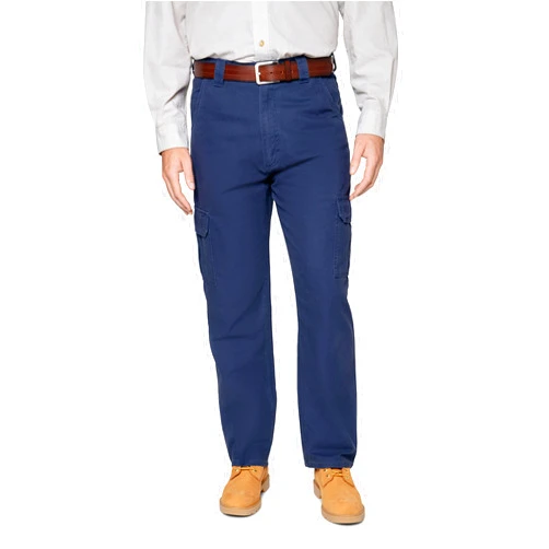 Insect Shield Men's Heavy Duty Outdoor Work Pants 100% Canvas Cotton, Durable Utility Pants with Built-in Bug Protection