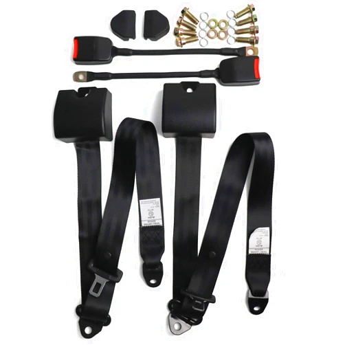 WIDES 2 Set Universal Adjustable Retractable Lap Suitable for Modification Belts Kit for Go Kart,Van,UTV,VR, Buggies, Minivan,Pickup and Truck