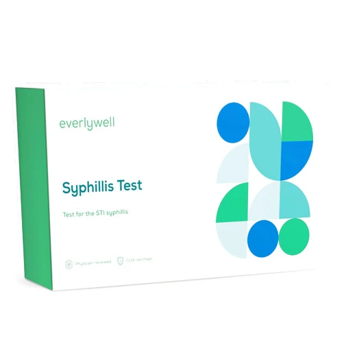 Everlywell Syphilis Test - at-Home Collection Kit - Discreet, Accurate Results from a CLIA-Certified Lab Within Days - Ages 18+
