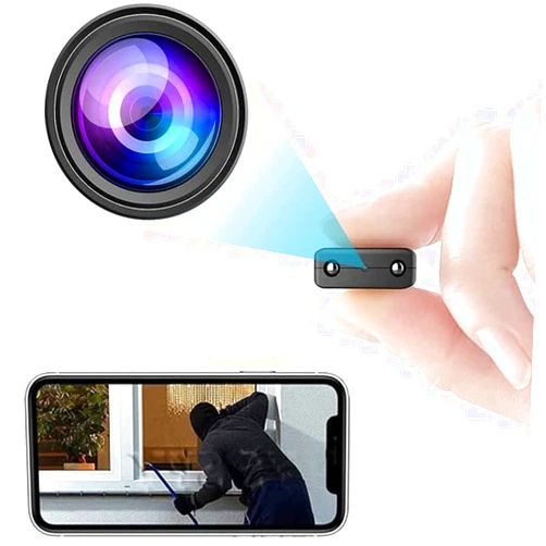 Shaopao Wireless WiFi Camera Small Remote IP Cameras HD1080P Portable Vdeo Surveillance Security Camera,Night Vision,Motion Detection, Remote Viewing for Security with iOSAndroid APP,for Indoor Outdoor
