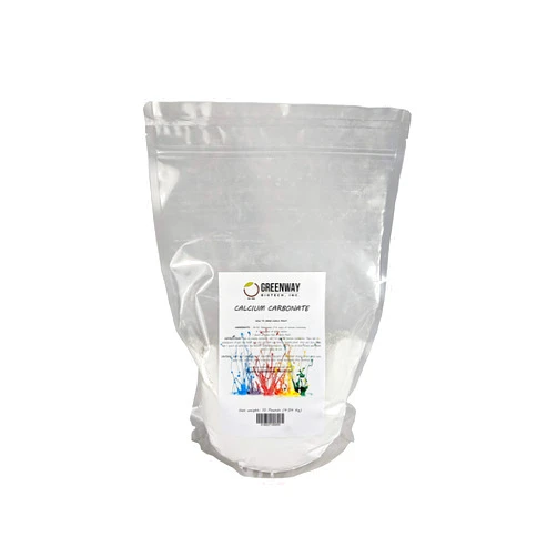 Greenway Biotech, Inc. Greenway Biotech Calcium Carbonate Powder- Natural Antacid Limestone Rock Dust Very Fine Powder for, Home, Chalk Paint Texture Additive, and Other DIY Projects (10 Pounds)