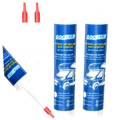 Gociean RV Roof Sealant Self-Leveling 2-Pack White