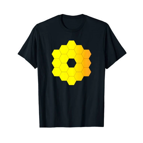 Space Telescope Fans Apparel Webb Space Telescope Mirror Design Science Universe JWST T-Shirt