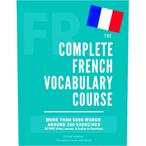 By Dylane Moreau (Author) The Complete French Vocabulary Course: Learn 5000 words in context - Including around 200 exercises, audios and video lessons (The Complete French ... Grammar, Vocabulary, Expressions)