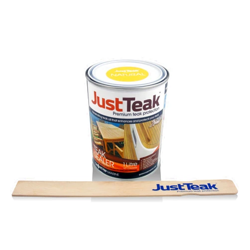 JustTeak Natural Teak Sealer 1L (1.056 Quart)