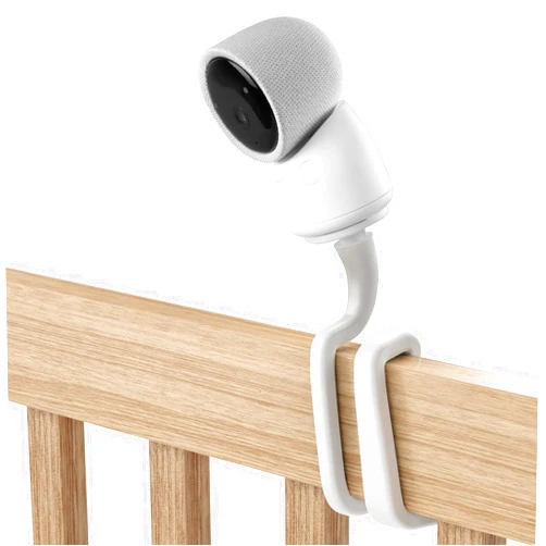 Koroao Flexible Twist Mount for Arenti Baby Monitor/ARENTI 3MP Baby Monitor,No Tools or Wall Damage Required (White)