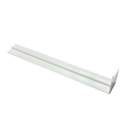 Plas 5 x UPVC Plastic Fascia Board Straight Butt Joints White 300mm Square Edge