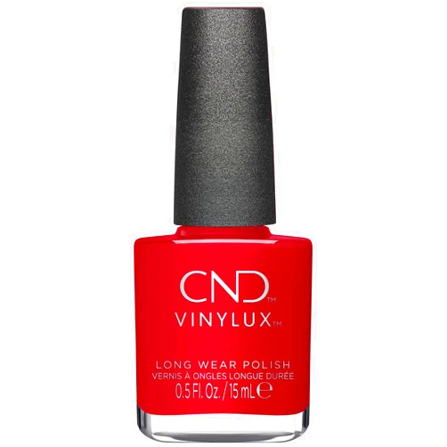 CND Vinylux Longwear Red Nail Polish, Gel-like Shine & Chip Resistant Color, 0.5 Fl Oz