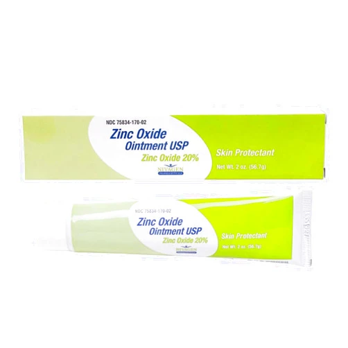 Nivagen Zinc Oxide Ointment USP 20% | For Diaper Rash, Chafed Skin, Protects From Wetness, Relief From Poison Ivy, Poison Oak, & Poison Sumac | 2oz Tube Of Zinc Oxide