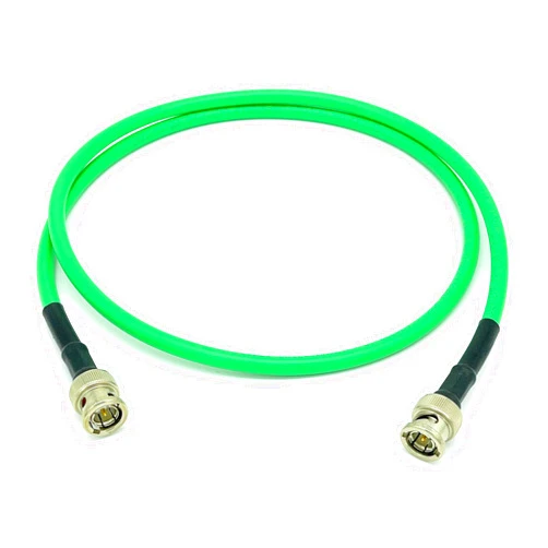AV-Cables 6ft 3G/6G HD SDI BNC Cable Belden 1505A RG59 - Green