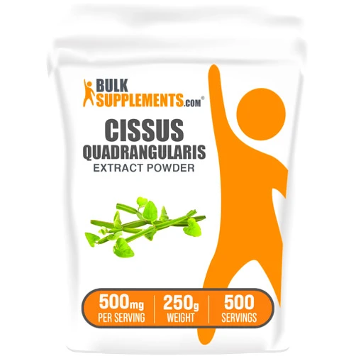 BulkSupplements.com Cissus Quadrangularis Extract Powder - Cissus Quadrangularis Supplement, Cissus Powder - Herbal Supplement, Gluten Free, 500mg per Serving, 250g (8.8 oz) (Pack of 1)