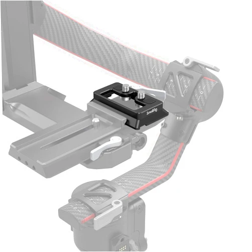 SMALLRIG Quick Release Plate for Arca-Type Standard Compatible with DJI RS 2 / RSC 2 / RS 3 / RS 3 Pro/RS 4 / RS 4 Pro Gimbal - 3154