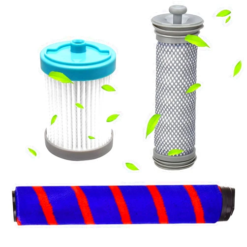 Xpopox Replacement Filter and Brush Roller for Tineco A10/A11 Hero/for Tineco A10/A11 Master, PURE ONE S11 Series Cordless Vacuum Cleaner - Includes 1 Brush Roller, 1 Pre Filter, 1 HEPA Filter