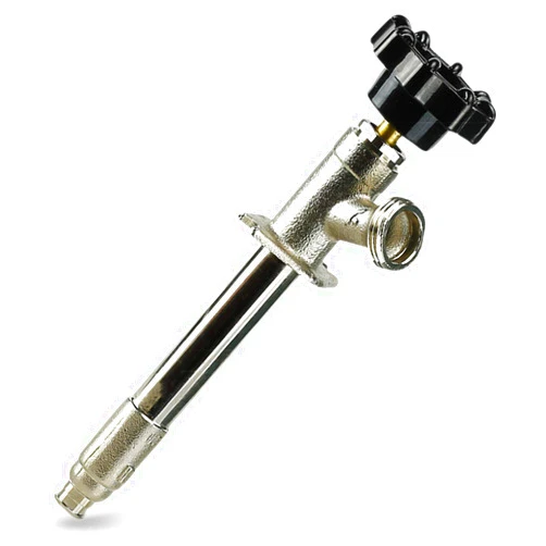 Midline Valve 6208G-OM Anti-Siphon Sillcock Frost Free Outdoor Faucet 1/2 in. PEX A x 3/4 in. Hose Bib, 8 in. Long, Chrome