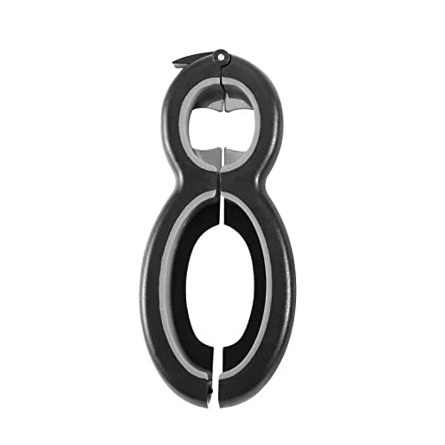 XCZBX 6 in 1 Multi Function Can Opener Bottle,Multi Kitchen Tool for Jelly Jars, Wine, Beer and other, Bottle Opener to Protect the Nail Use for Children, Elderly and Arthritis Sufferers.