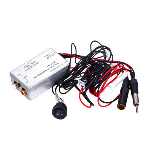 GENERIC Factory Stereo Aux RCA Audio Input Adapter Wired FM Modulator