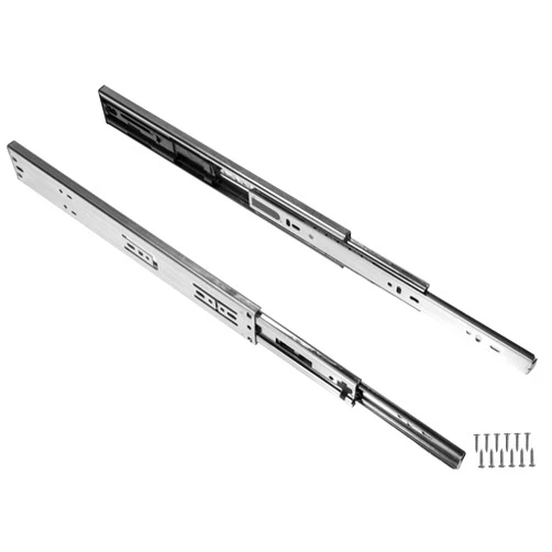 Pandora Hardware Pandora Soft-Close Ball Bearing Drawer Slides Full Extension 12-in to 24-in for Kitchen and Closet cabinets Shelves (22 inch, 10 Sets)