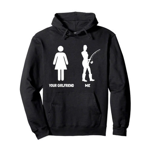 Angler und Fliegenfischer Designs Funny angler, predatory fish gift Pullover Hoodie