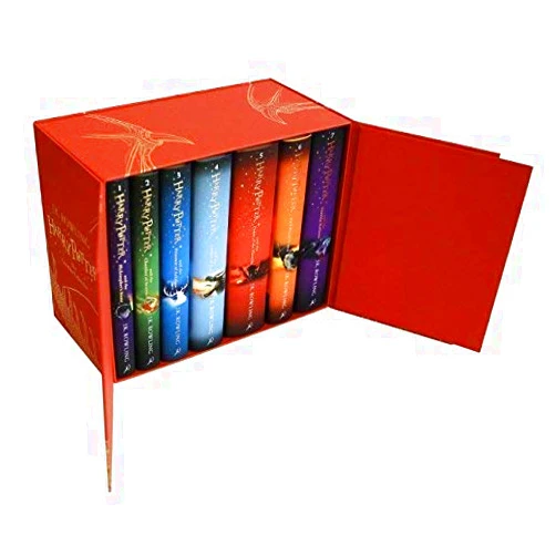 Unbranded Harry Potter Complete Collection 7 Books Set Collection J.K.Rowling Hardback Red - Hot Choice