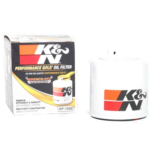 K&N Oil Filter for Select INFINITI, MAZDA, NISSAN, SUBARU Vehicles - HP-1008
