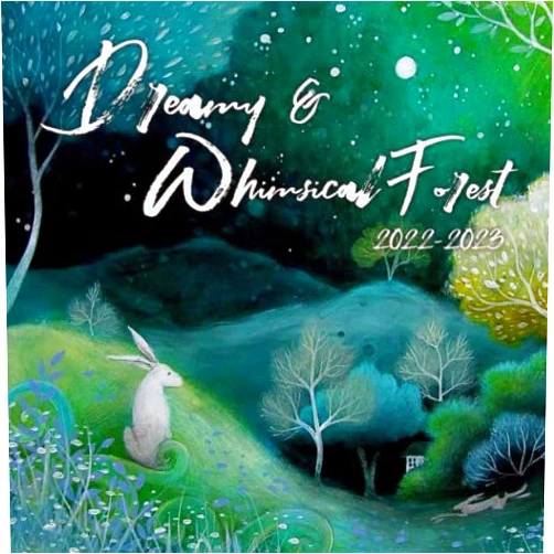 Franklyn Charlton. Dreamy & Whimsical Forest 2022 Calendar: Artwork By Amanda Clark Gift Idea 2022-2023 Planner For Friends Family To Welcome A New Year With Positive Energy| Kalendar calendario calendrier