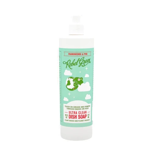 Rebel Green - Super Deluxe Dish Soap Frankincense & Pine - 16 fl. oz.