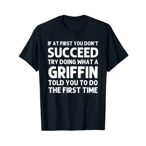 Personalized Last Name Gifts Team Christmas Lovers GRIFFIN Funny Surname Family Tree Birthday Reunion Idea T-Shirt